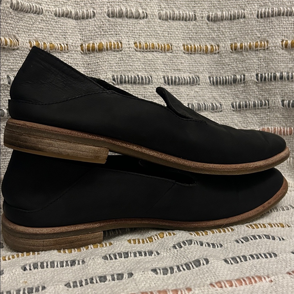 ⚓️ Sperry Seaport Levy Anchor slip-on loafer in black leather - 10